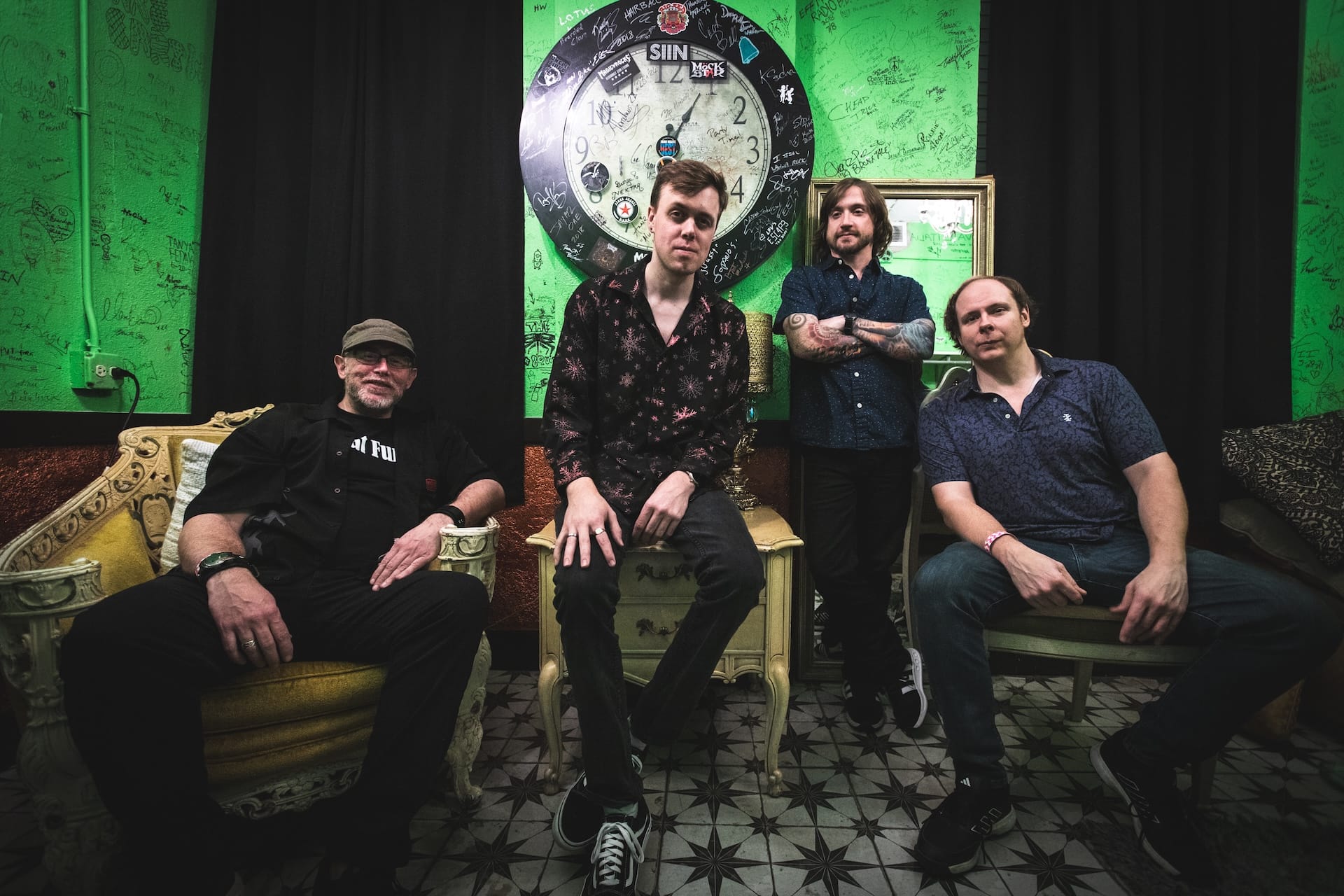 Covington Groove band pose